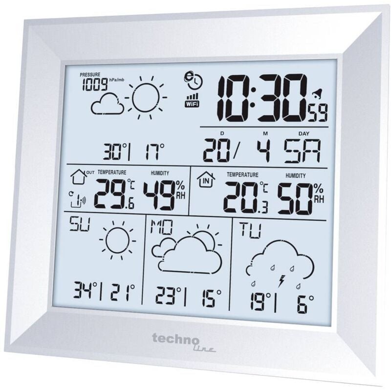 foto del prodotto techno line wd2000 stazione meteo wlan numero di sensori max. 3