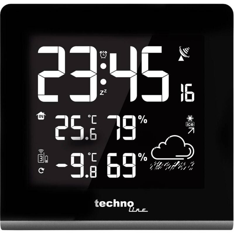 foto del prodotto techno line ws9065 ws9065 stazione meteo digitale senza fili