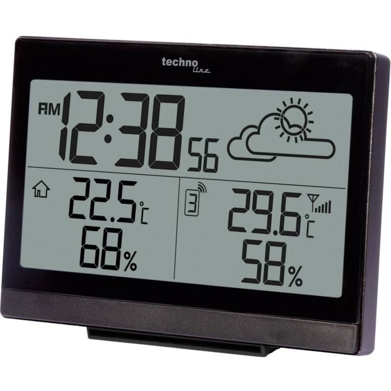 foto del prodotto technoline techno line ws 9252 ws 9252 stazione meteo digitale senza fili numero di sensori max. 3
