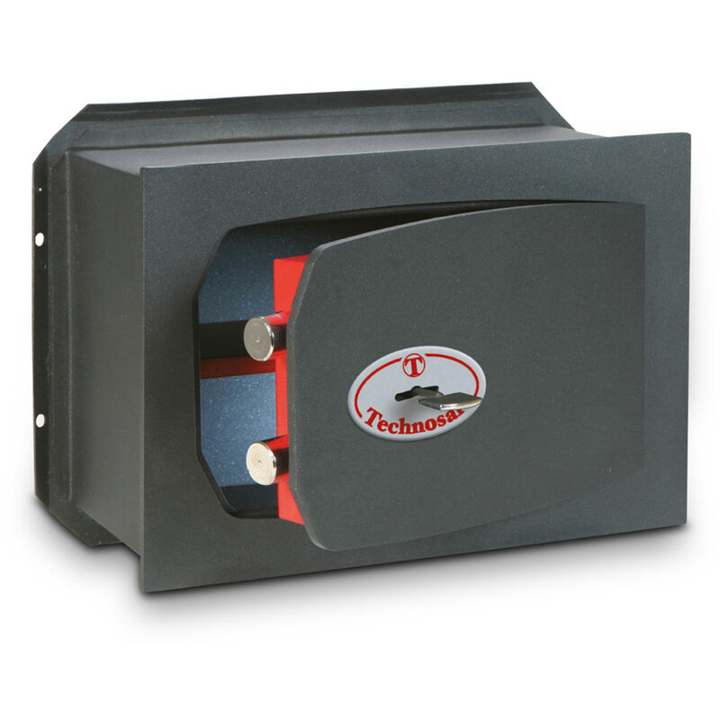 foto del prodotto technomax cassaforte a chiave a muro cassetta sicurezza tk2