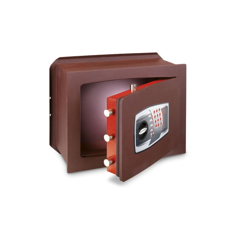 foto del prodotto technomax cassaforte a muro serie unica trony con protezione anti taglio e combinazione 480x420x280 sp. mm. 30