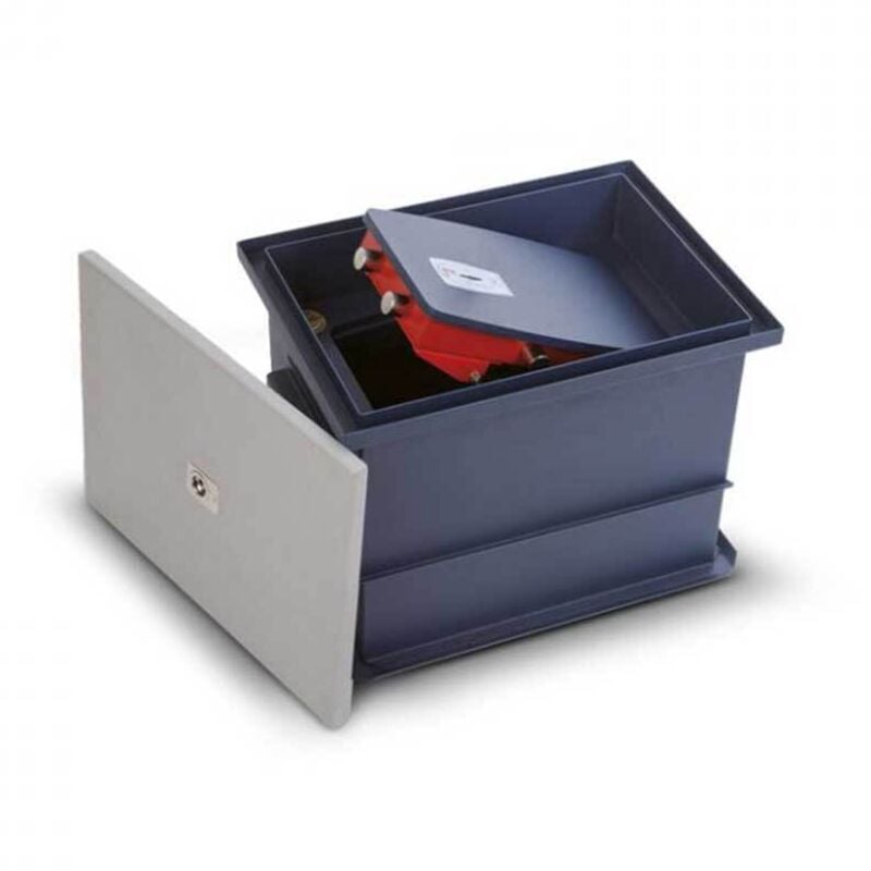 foto del prodotto technomax - cassaforte a pavimento a doppia mappa technofloor key