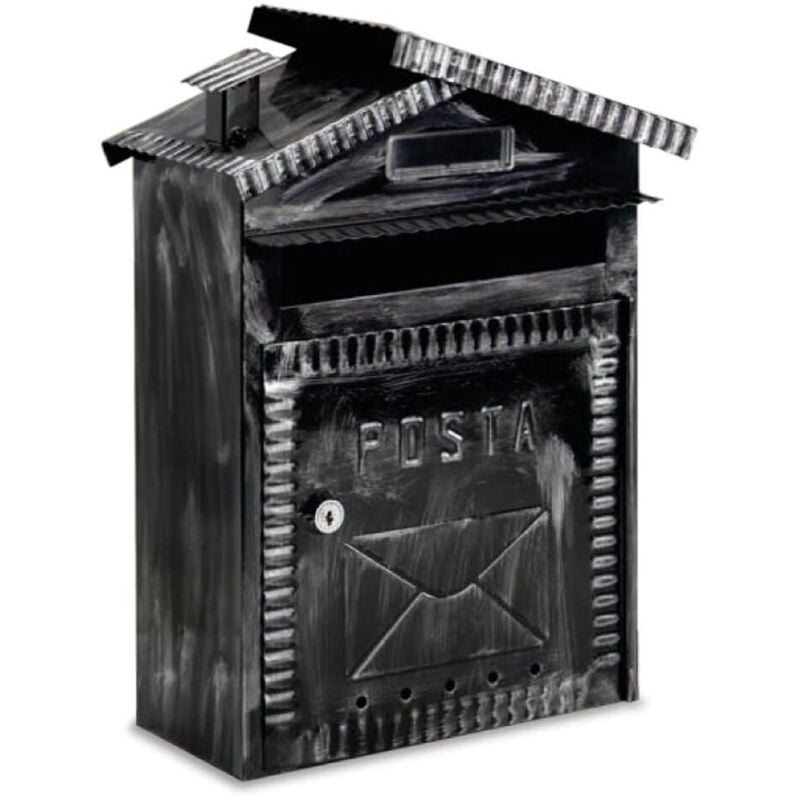 foto del prodotto technomax cassetta postale altea struttura ferro battuto 26.5x14x35cm