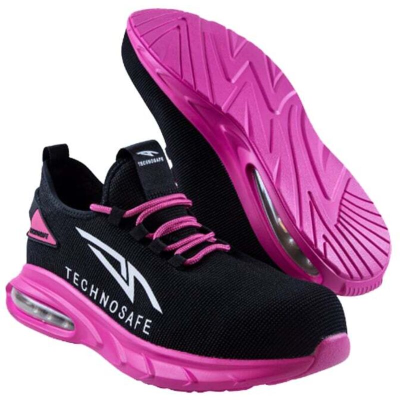 foto del prodotto technosafe scarpe antinfortunistiche donna neon s1pl sr esd 39 fucsia