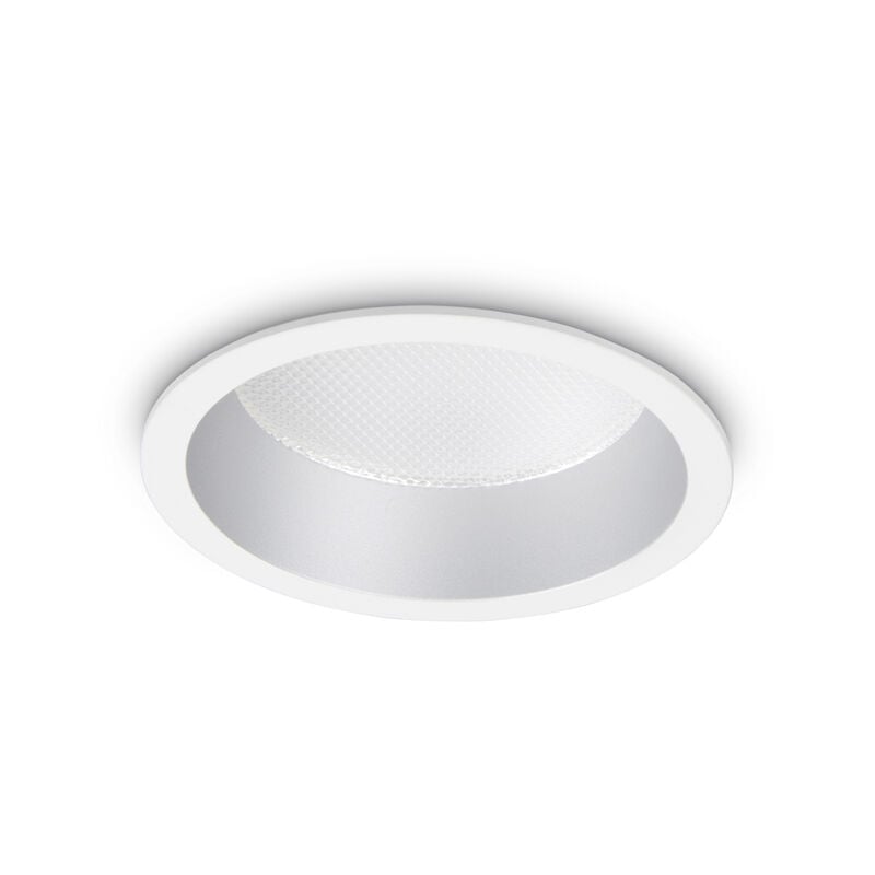 foto del prodotto tecnico deep alluminio bianco led 10w 3000k luce calda