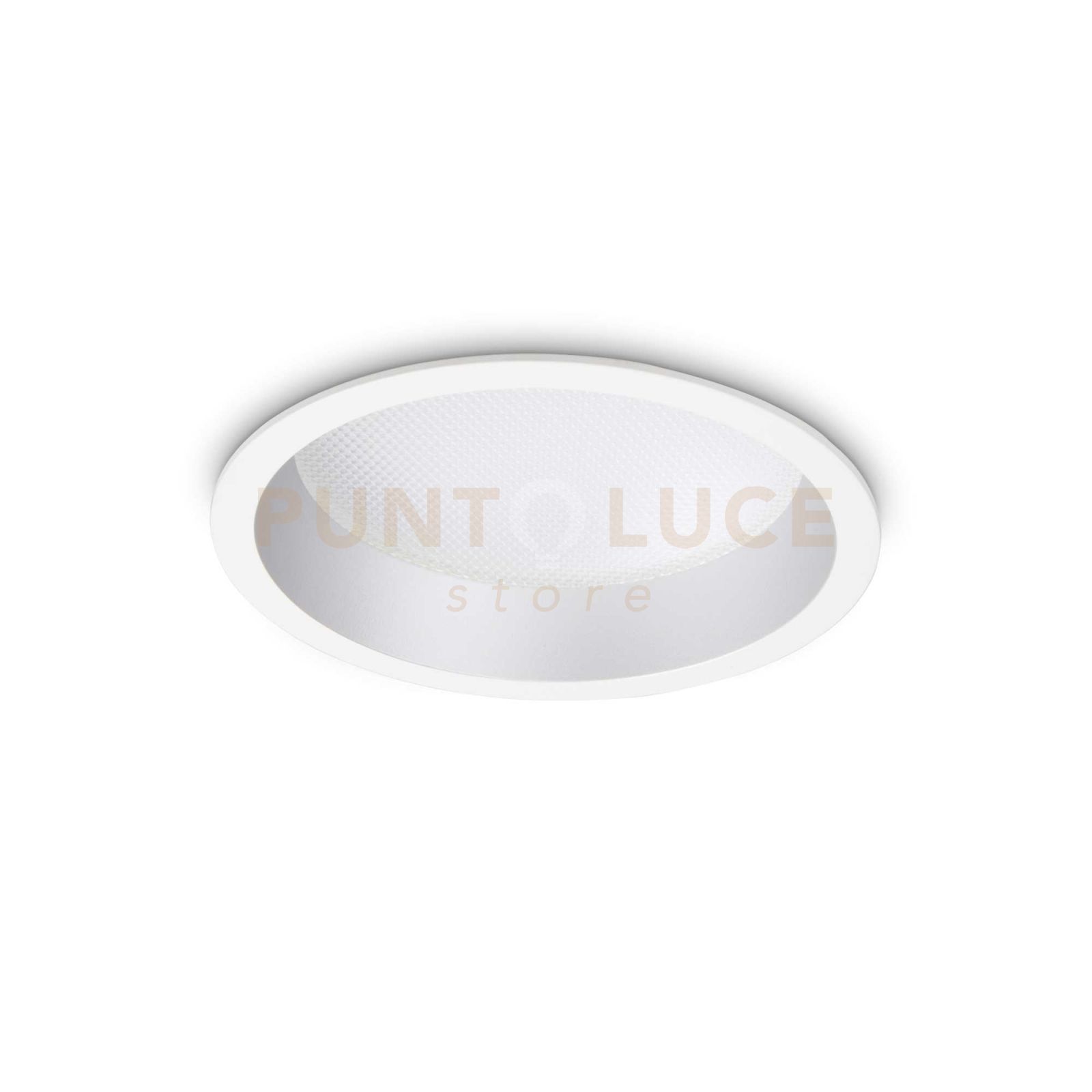 foto del prodotto tecnico deep alluminio bianco led 20w 3000k luce calda