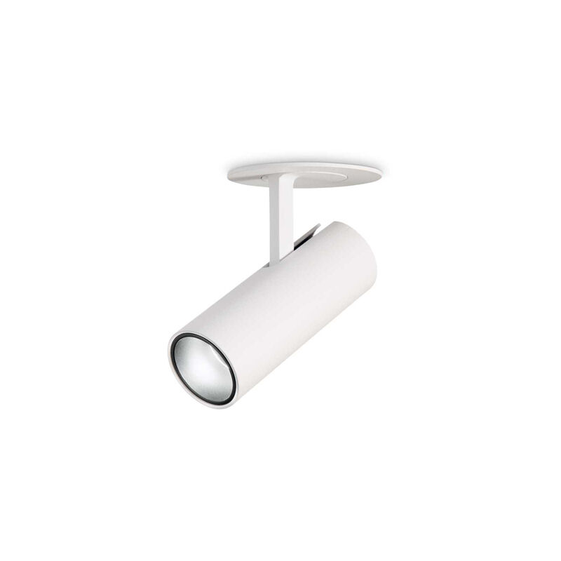 foto del prodotto tecnico moderno play alluminio bianco led 7w 3000k luce calda