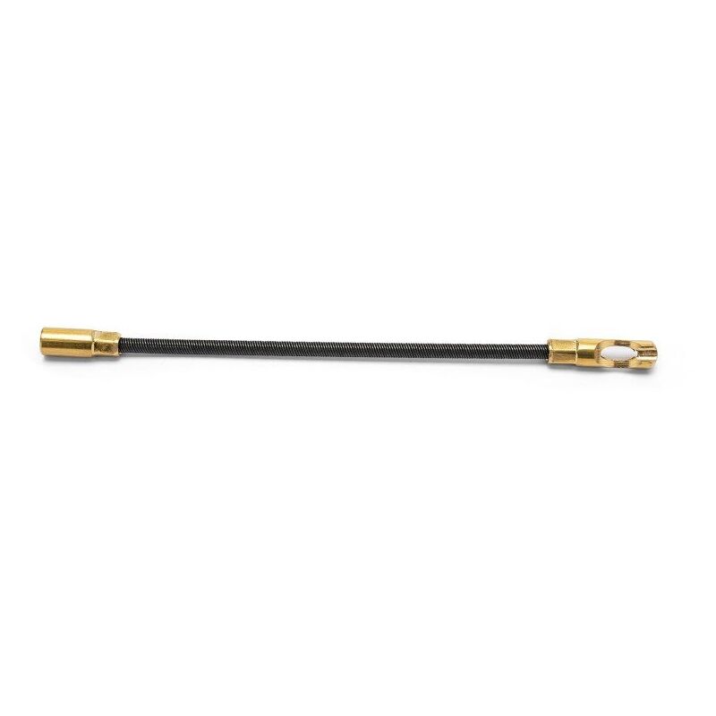 foto del prodotto tecnid testa flessibile guida curve in trefolo, per sonde tiracavi 3 4 5mm, filettatura m5 velamp asl01 05