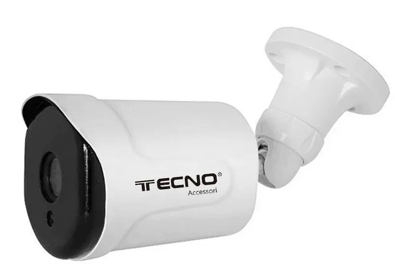 foto del prodotto tecno telecamera ip poe 5mpx 2.8mm 6led tc 8025ir6 ip poe