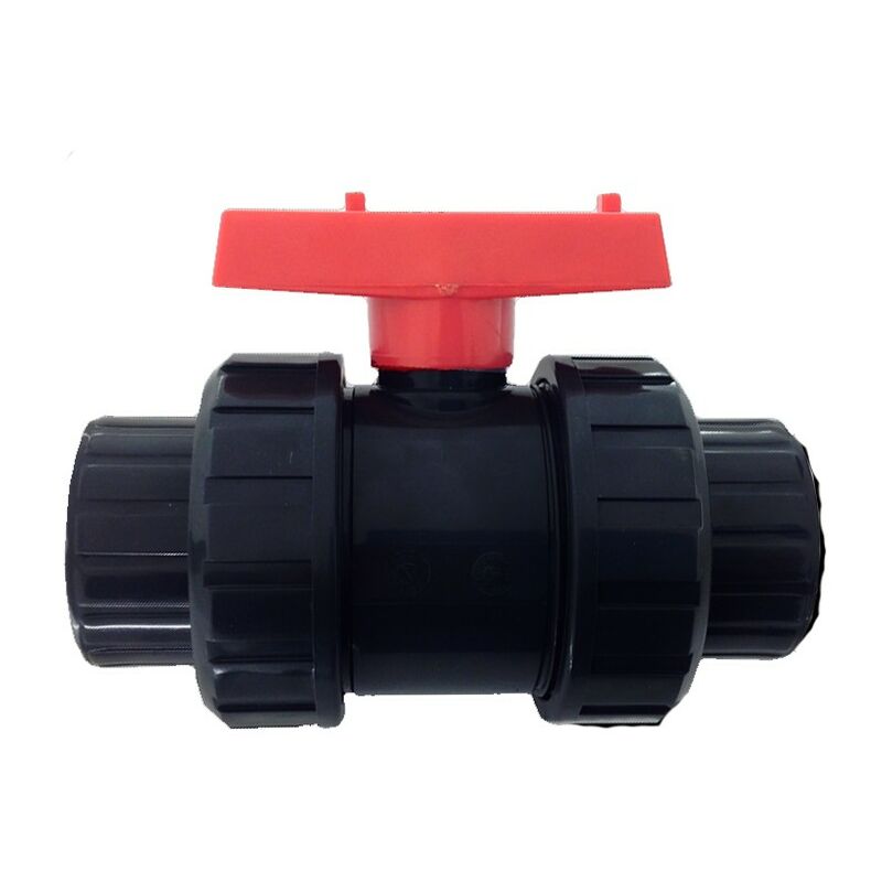 foto del prodotto tecnoagua valvola a sfera con presa solvente in pvc da 40 mm offerta esclusiva