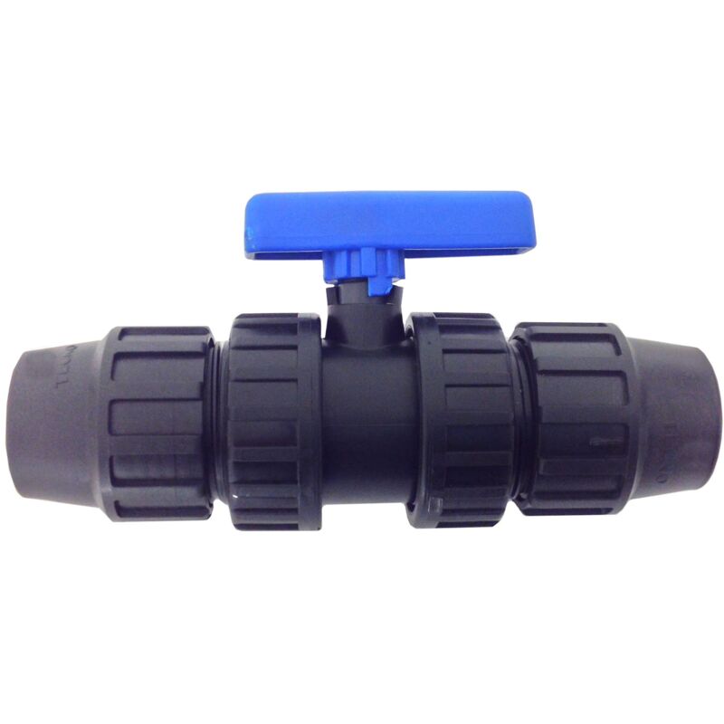 foto del prodotto tecnoagua valvola a sfera in pp per tubo in pe da 32 mm confezione x 5 offerta esclusiva