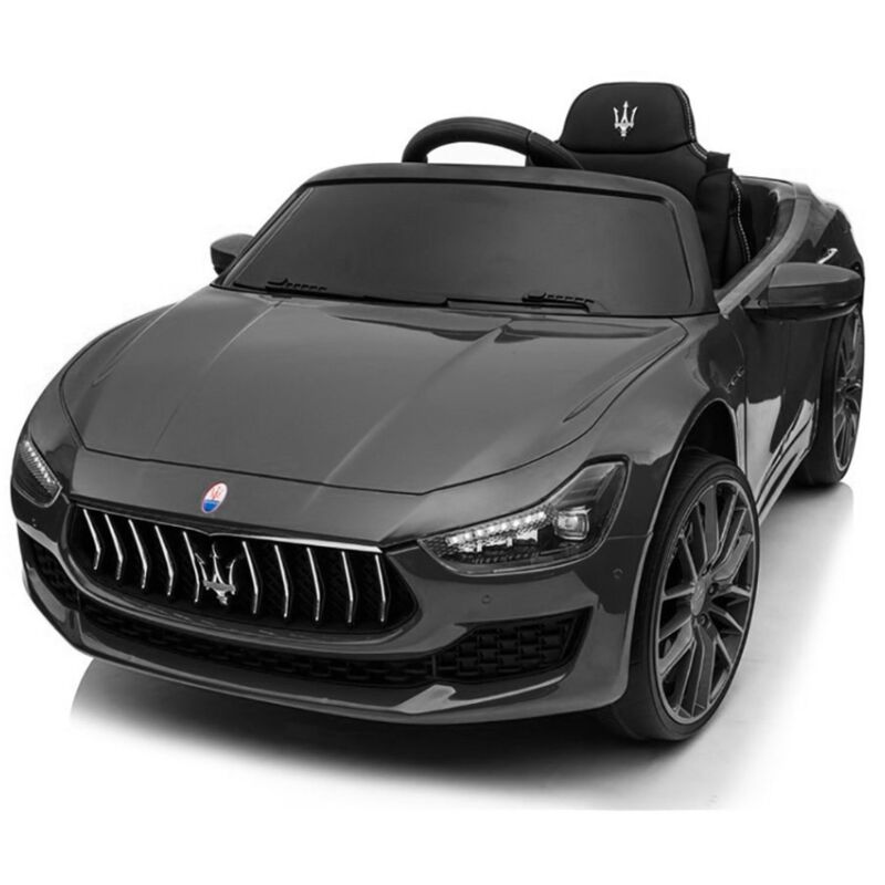 foto del prodotto tecnobike shop auto elettrica per bambini maserati ghibli 12v nero