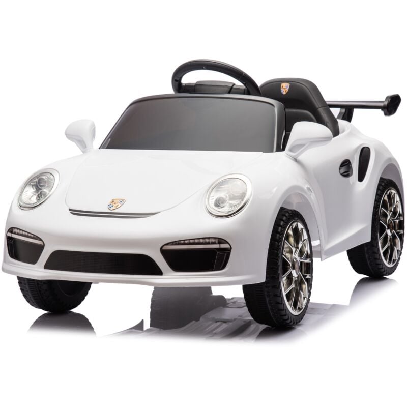 foto del prodotto tecnobike shop macchina elettrica per bambini 12v ruf small bianco