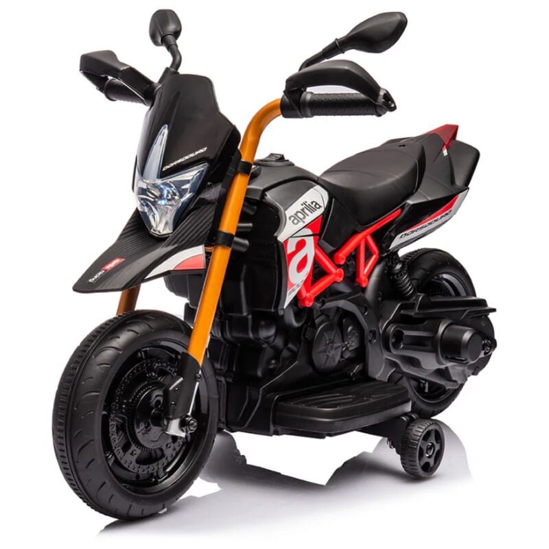 foto del prodotto tecnobike shop moto elettrica per bambini aprilia racing dorsoduro 900 small 6v