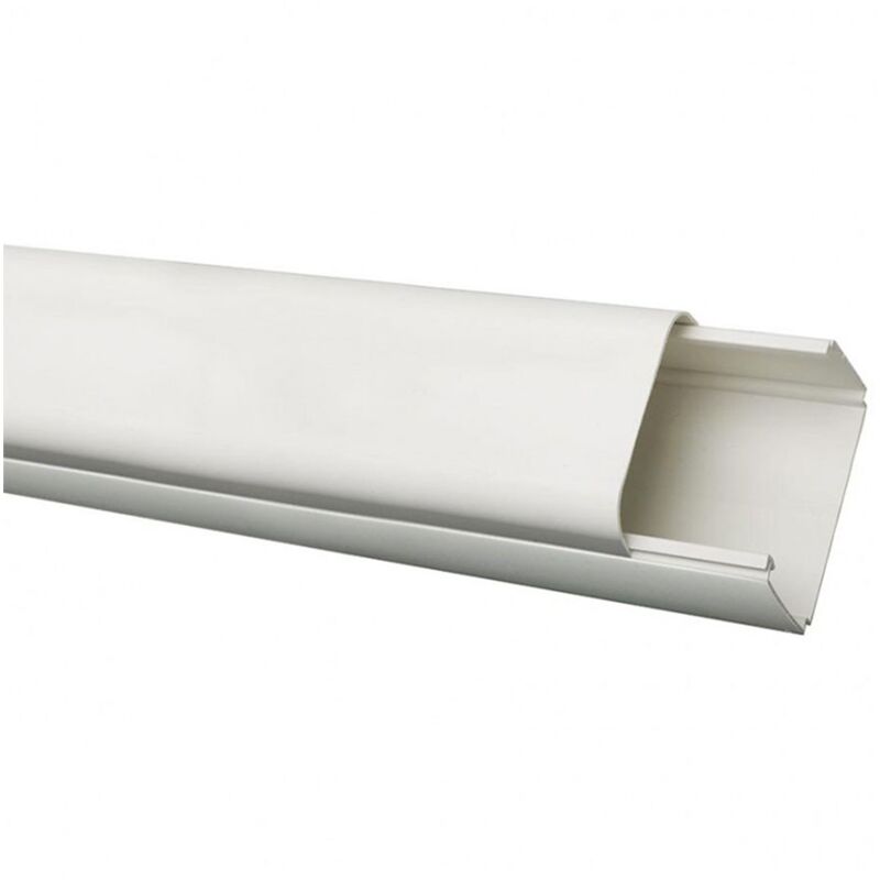 foto del prodotto tecnogas canalina bianca per condizionatore mod. sonia 90x65 mm l. 2000 mm prezzo a metro acquisto min. 2 metri e multipli 00000012313