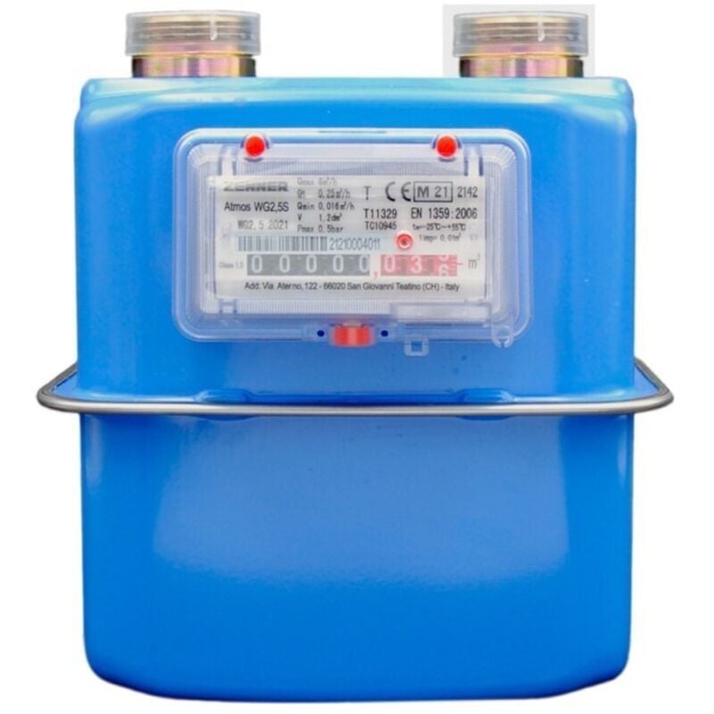 foto del prodotto tecnogas - contatore gas gpl metano meccanico wg25 zenner 6m h