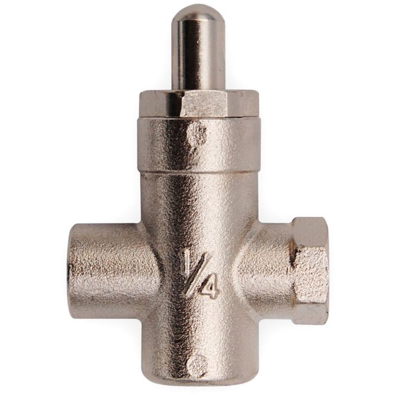 foto del prodotto tecnogas rubinetti portamanometro a pulsante 3 8 ff modelli pn4 00000006921