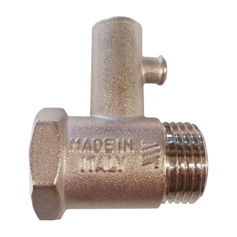 foto del prodotto tecnogas valvola di sicurezza per scaldabagno elettrico m f 1 2 ottone 00000070191