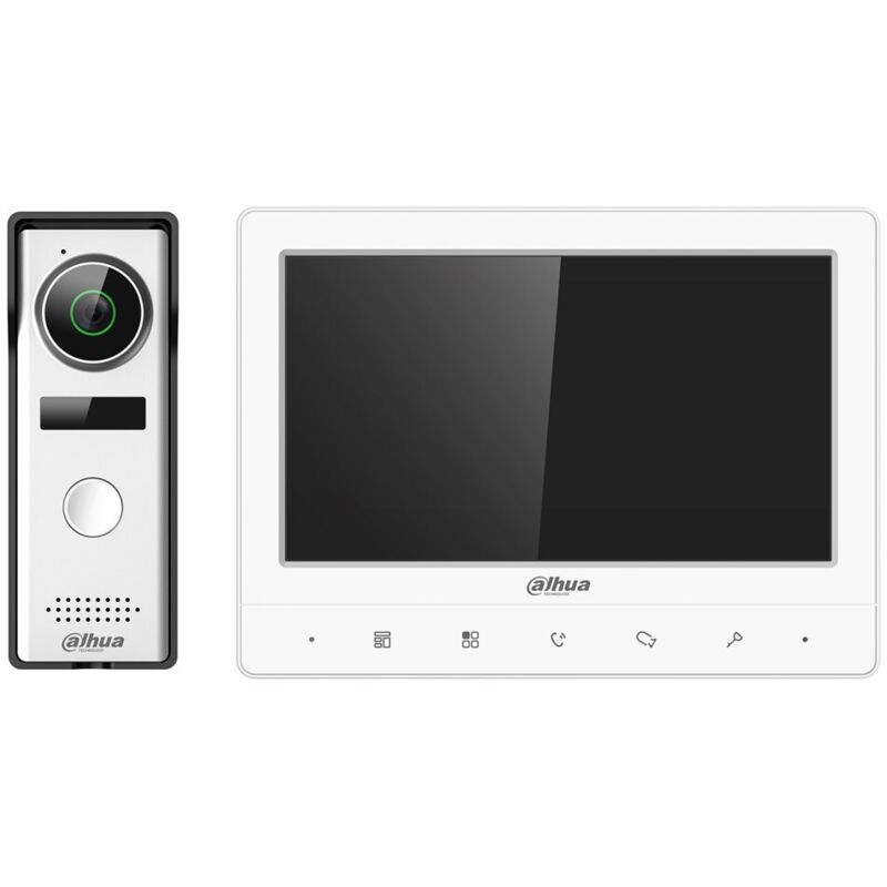 foto del prodotto tecnologia dhi-kta02 de citofono de video 1,3 mp 17,8 cm 7' bianco - dahua