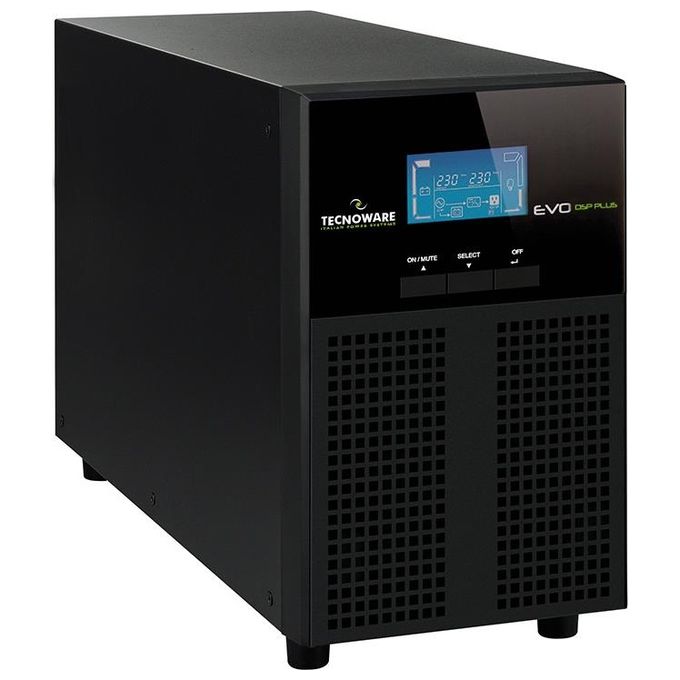 foto del prodotto tecnoware fgcedp2402iec ups evo dsp plus 2.400 on line in versione desk