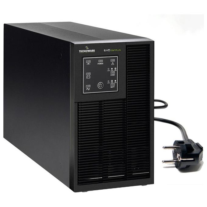 foto del prodotto tecnoware fgcedp802iec ups evo dsp plus 800 pf 0.9 tower iec together on