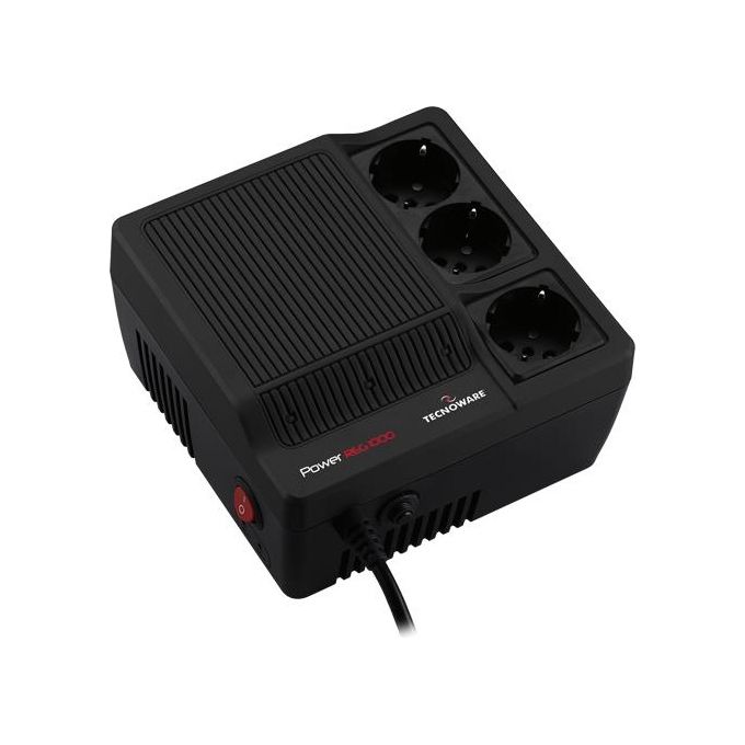 foto del prodotto tecnoware stabilizzatore elettronico power reg 1000va ac 230v