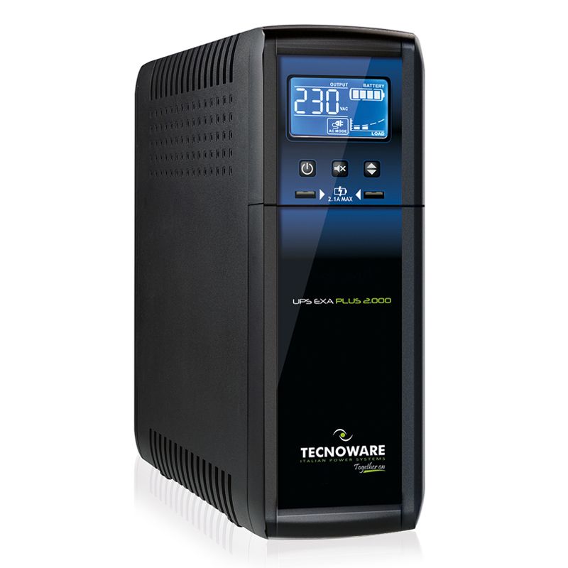 foto del prodotto tecnoware ups exa plus 2000 iec together on - fgcexapl2102iec ex fgcexapl2002iec