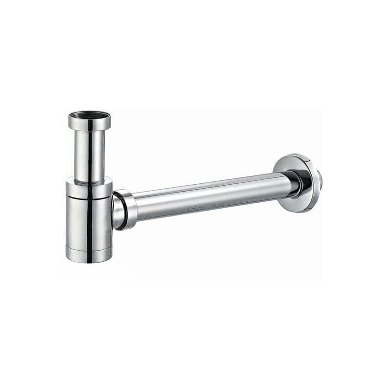 foto del prodotto tecom sifone arredo lavabo bidet tondo basso in ottone 11 4 senza piletta