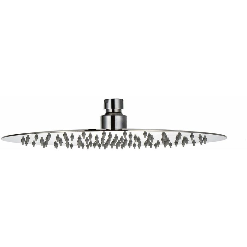 foto del prodotto tecom soffione doccia modello tondo in acciaio inox lr 250 mm