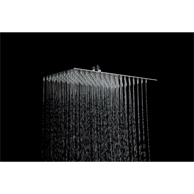 foto del prodotto tecom soffione doccia rettangolare 300 x 200 rubinetterie ls300200 cromo