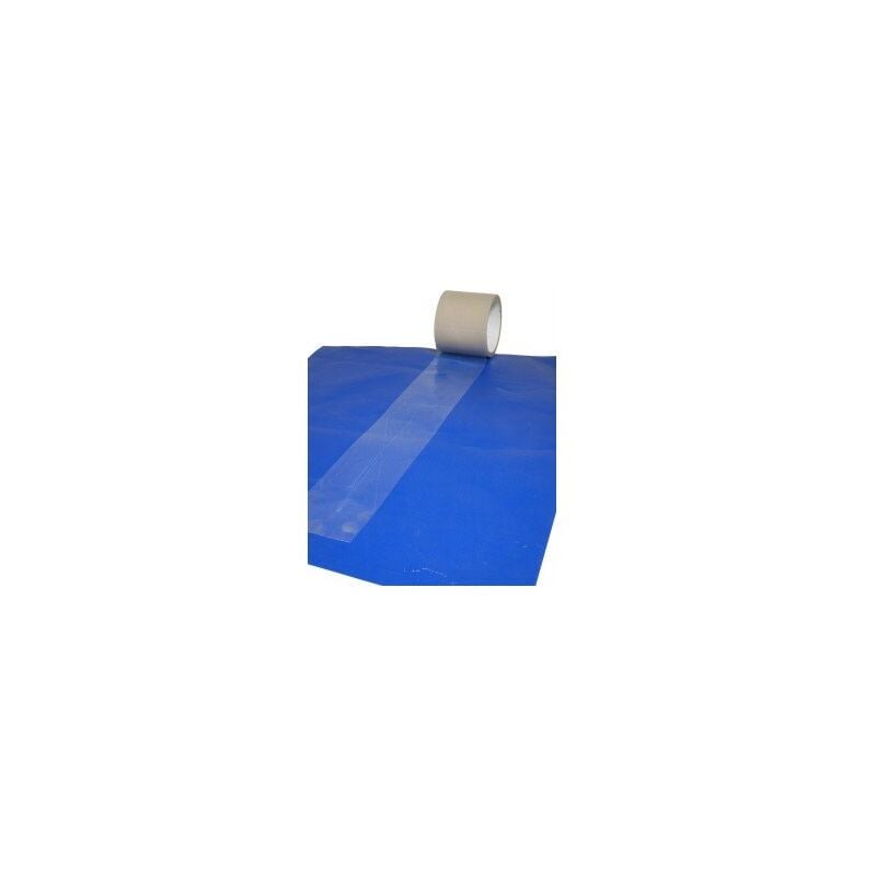 foto del prodotto tecplast adesivo di riparazione teloni 200 mm x 20 m, adesivo di qualit professionale, per tutti i tipi di teloni, tra cui teloni serra e tele in