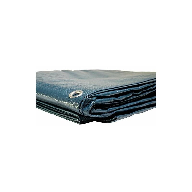 foto del prodotto tecplast copertura piscina rotonda diam. 6,20 m per piscina fuori terra diam. 5,4 m po155rd telo di copertura per piscina con rete di drenaggio