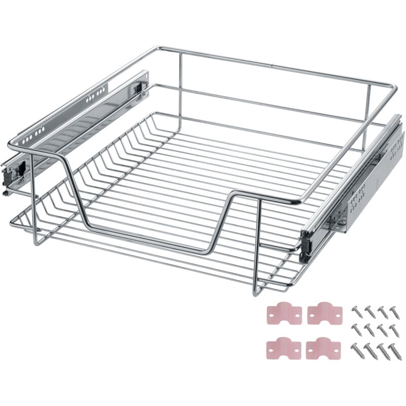 foto del prodotto tectake cassetto telescopico per gli armadi di cucina e camera da letto guide per cassetti, guide cassetti, guide scorrevoli per cassetti 50 cm