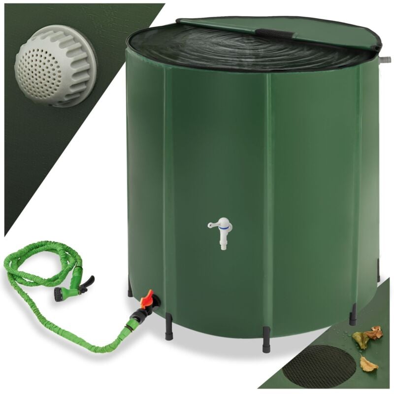 foto del prodotto tectake contenitore per acqua piovana 500 l