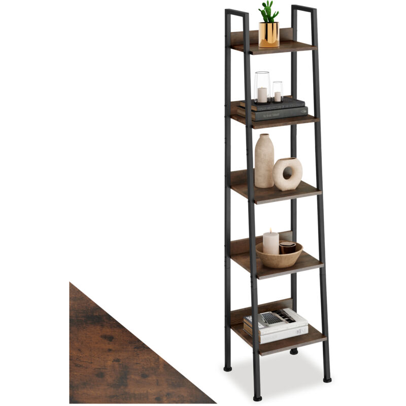 foto del prodotto tectake scaffalatura mensola, mensola verticale, mensoline 35,5 x 31,5 x 170,5 cm