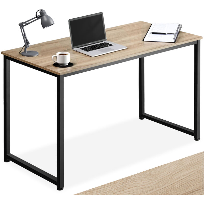 foto del prodotto tectake scrivania flint scrivania, tavolo da lavoro, tavolo da ufficio 120 cm