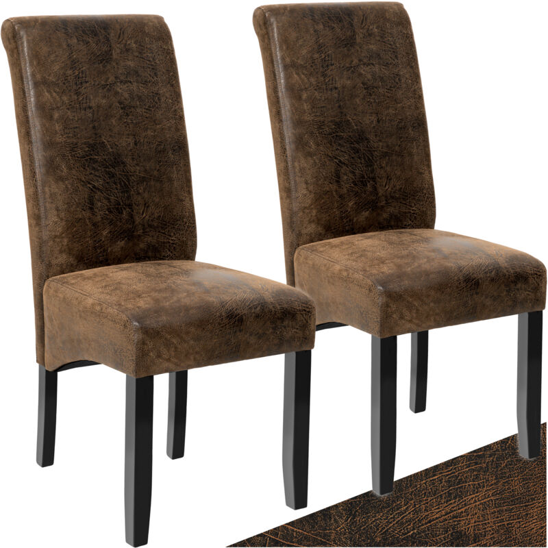 foto del prodotto tectake sedia da sala da pranzo con seduta ergonomica sedie moderne, sedie sala da pranzo, sedie ergonomiche set di 2