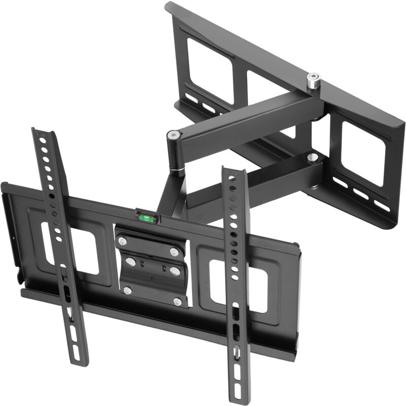 foto del prodotto tectake supporto da parete per monitor 32 75 81 191 cm inclinabile, girevole, vesa max. 400 x 400, carico massimo 70 kg staffa tv, braccio tv