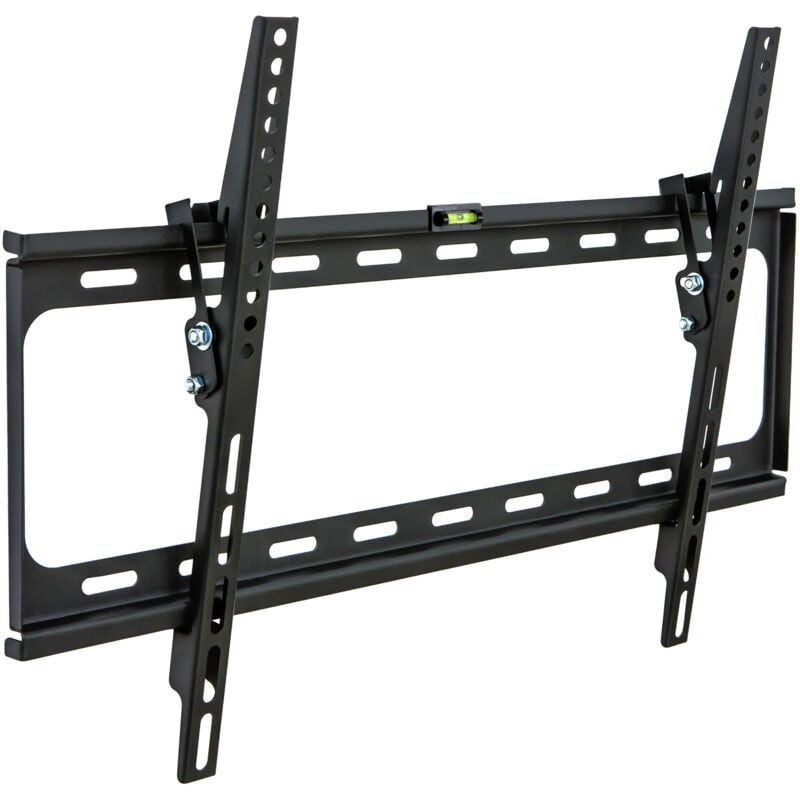 foto del prodotto tectake supporto montaggio a parete per monitor 32 100 81 254cm inclinabile, vesa max. 600 x 400, carico massimo 120 kg staffa tv, braccio tv