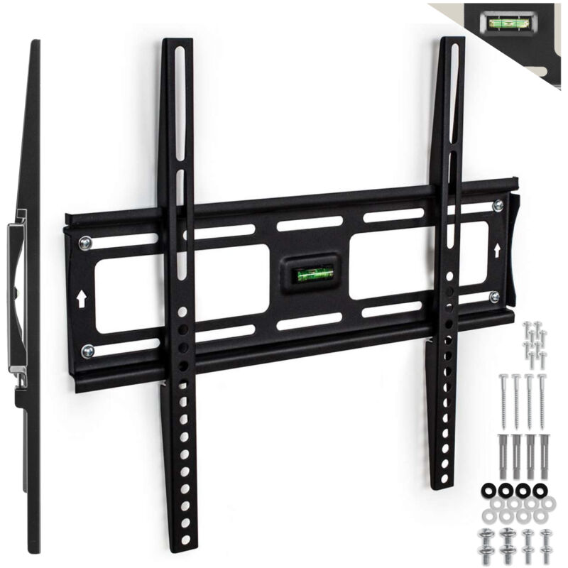 foto del prodotto tectake supporto per montaggio a parete per monitor 26 75 66 191cm , vesa max. 400 x 400, carico massimo 100 kg staffa tv, braccio tv