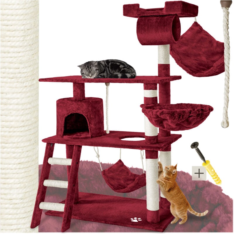 foto del prodotto tectake tiragraffi marcel giochi per gatti, cuccia per gatti, accessori per gatti