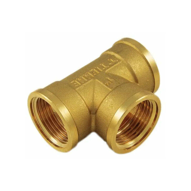 foto del prodotto tee 3 8 ottone giallo