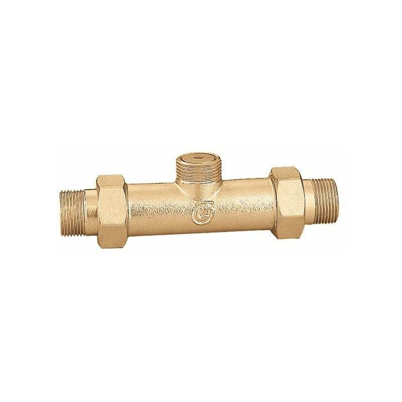 foto del prodotto tee di by pass equilibrato per valvola di zona caleffi 635 1 1,43