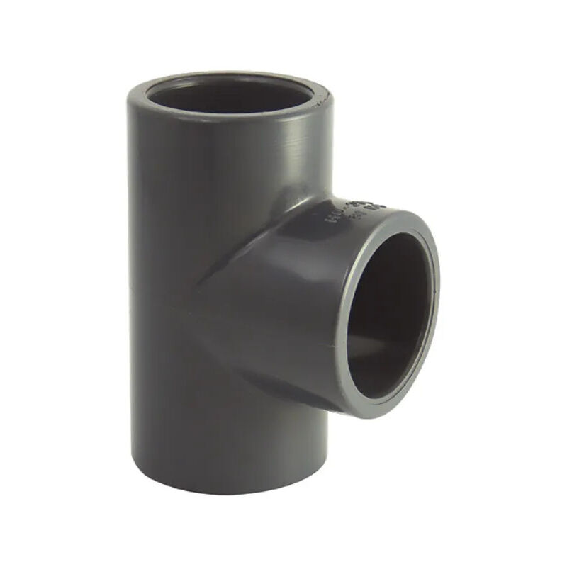 foto del prodotto tee di pressione in pvc a 90 diametro 50 mm, 16 bar