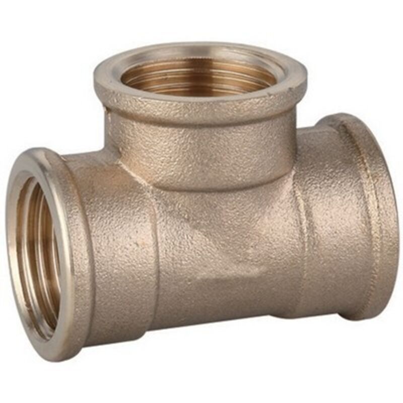 foto del prodotto tee ff in ottone giallo ibp 3 8 -conf