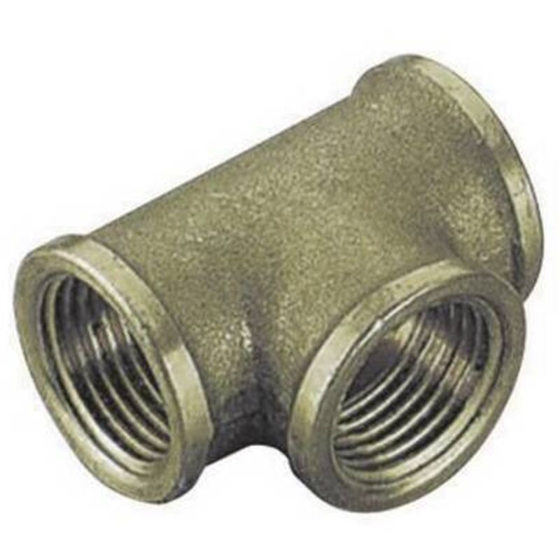 foto del prodotto tee ff in ottone giallo t 1 2 tiemme