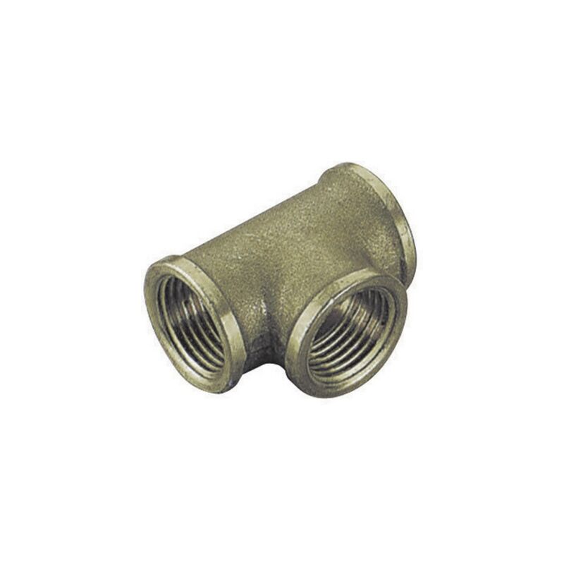 foto del prodotto tee ff in ottone giallo t 1 x 1 2 x 1
