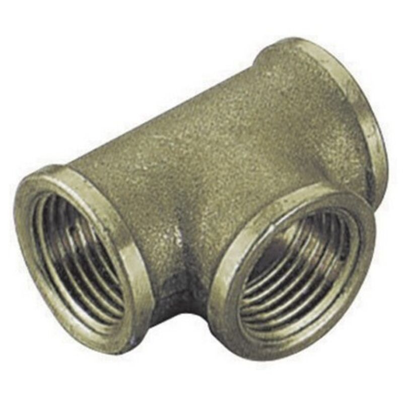 foto del prodotto tee ff in ottone giallo t 1 x 3 4 x 1