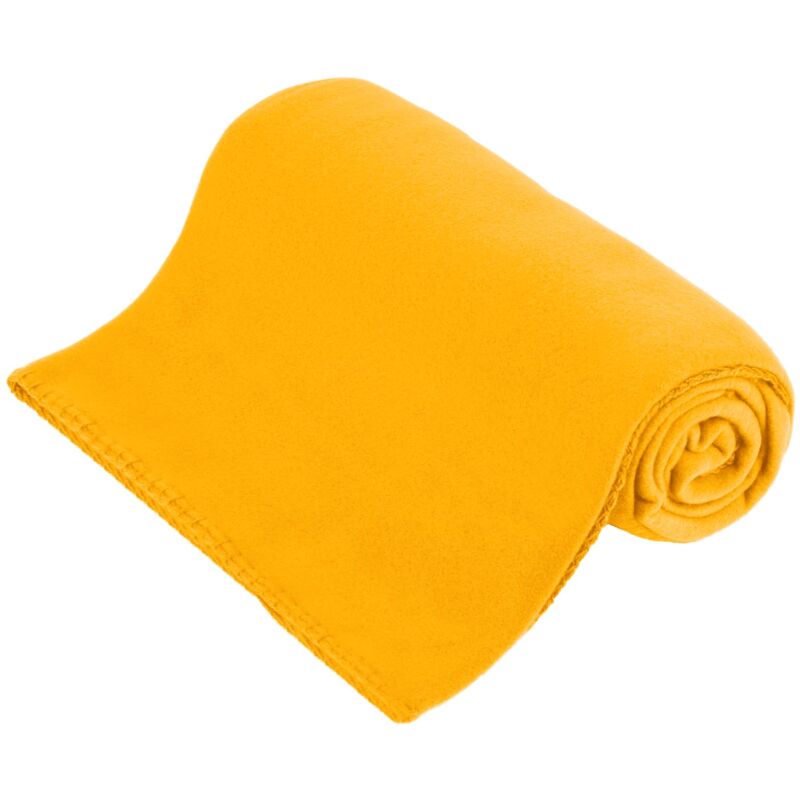 foto del prodotto teesa coperta in pile 130 x 150 cm giallo tsa8900 3