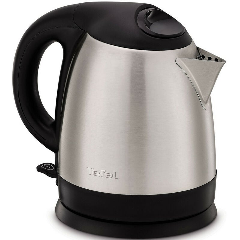 foto del prodotto tefal bollitore cordless compatto 1.2l 1800w acciaio inossidabile nero ki431d10